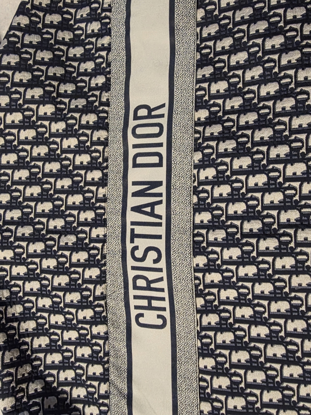 Dior Kids Navy and White Logo Track Pants